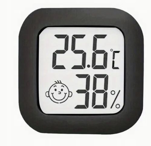 Termometr LGJ GROUP TERMOMETR HIGROMETR czarny na Arena.pl