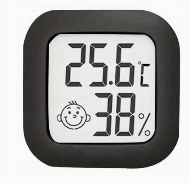 Termometr LGJ GROUP TERMOMETR HIGROMETR czarny zdjęcie 2