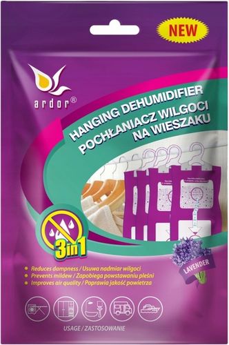 4X ARDOR Pochłaniacz Wilgoci do Szafy Szaf Garderoby na Wieszaku na Arena.pl