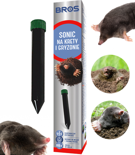 bros - sonic - odstrasza krety na Arena.pl