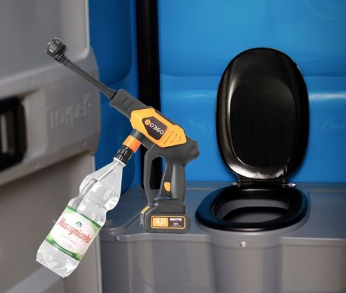 MYJKA CIŚNIENIOWA 60 Bar akumulatorowa elektryczna 2xAKU MP0360 Opryskiwacz na Arena.pl