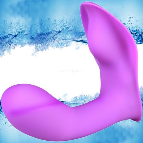 Wibrator Z Penisem Do Pochwy I Łechtaczki, Motylek Do Majtek Na Pilota na Arena.pl