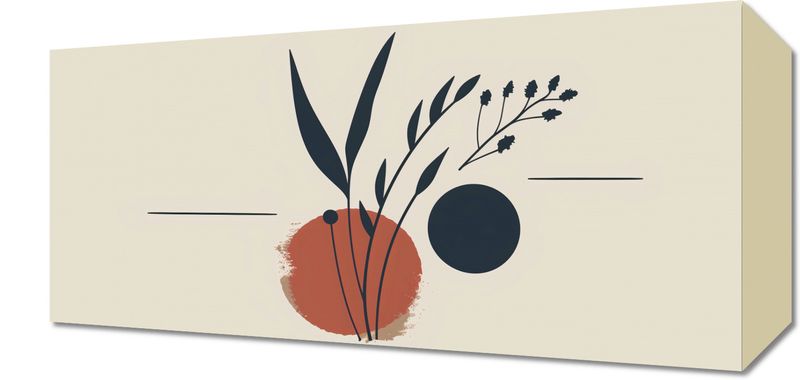 Obraz 40x20cm Botaniczna Barwa zdjęcie 1