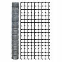 SIATKA LEŚNA 170/18/10 L - rolka 25m OCYNKOWANA do pola sady lasy budowa