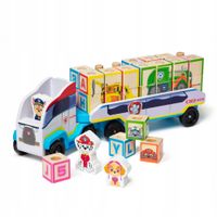 Ciężarówka Melissa & Doug ABC Block Truck Psi Patrol 33272