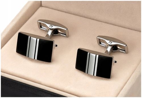 SPINKI + PUDEŁKO Spinka Mankietów Koszuli GREG sk159 na Arena.pl