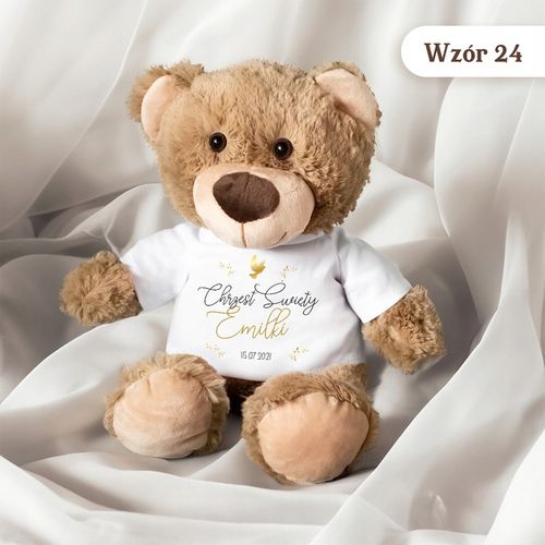 MIŚ NA CHRZEST PAMIĄTKA CHRZTU ŚWIĘTEGO PREZENT CHRZEST IMIĘ DZIECKA na Arena.pl