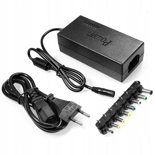 Zasilacz Uniwersalny ładowarka sieciowa do laptopa 120W 12-24V 8 wtyków na Arena.pl