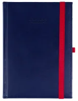 Kalendarz Nauczyciela 2025/26, A5, Nebraska Z Gumką, Granatowy