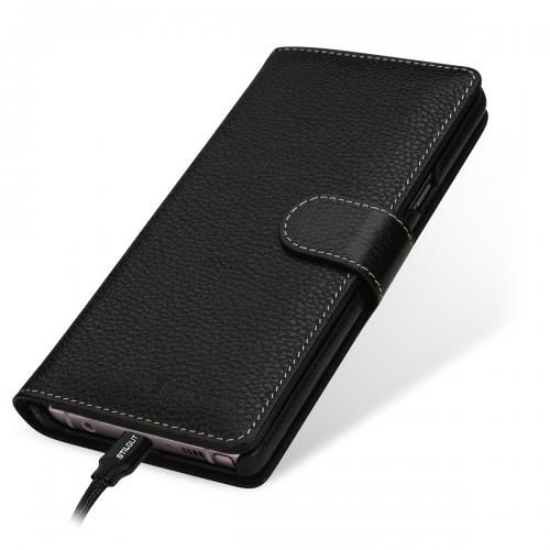 Stilgut Etui Samsung Galaxy Note 9 - Talis, black na Arena.pl