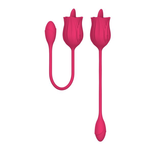 Stymulator - Licking Massager With Vibrating Egg Usb 10 Functions zdjęcie 4