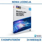 Bitdefender Internet Security 5PC / 2 Lata