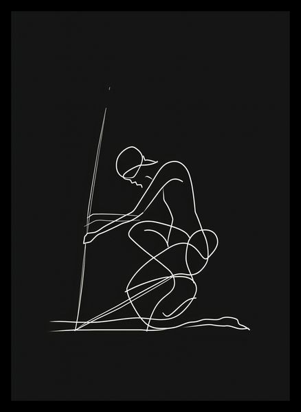 Plakat 25x35cm Linia zdjęcie 2