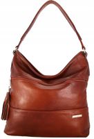 Torebka Skórzana Worek Skóra Naturalna Listonoszka