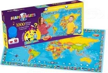 EDUKACYJNA MAPA ŚWIATA DUMEL DISCOVERY+ gratis na Arena.pl