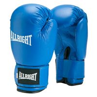rękawice bokserskie training pro 14oz allright 1119 niebieskie