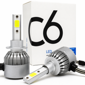 Zestaw LED COB H1 72W 8000 lm żarówki DZIEŃ/NOC