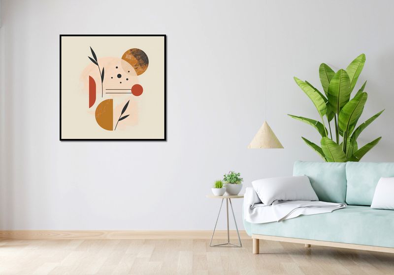 Plakat 90x90cm Przyrost do Tła zdjęcie 4