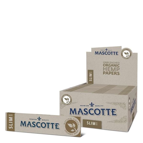 Bibułki MASCOTTE Slim size Organic zdjęcie 1