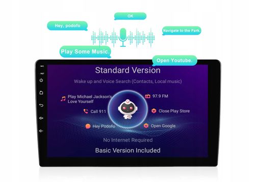 Radio samochodowe 2DIN MULTIMEDIALNE 9 cali ANDROID 13 kamera BT na Arena.pl