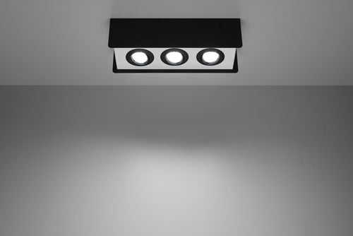 plafon stereo 3xgu10 czarny na Arena.pl