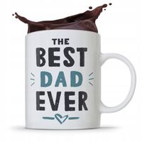 Kubek Na Dzień Ojca Dla Taty Best Dad Ever Prezent Z Nadrukiem Ze Zdjęciem