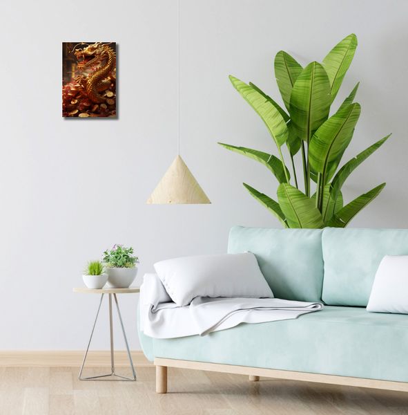 Obraz 20x30cm Smok Bogactwa zdjęcie 2