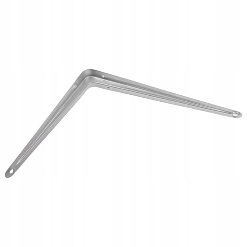 KĄTOWNIK WSPORNIK pod PÓŁKĘ PÓŁKI 250x200 mm SREBRNY SZARY zestaw, 10 na Arena.pl