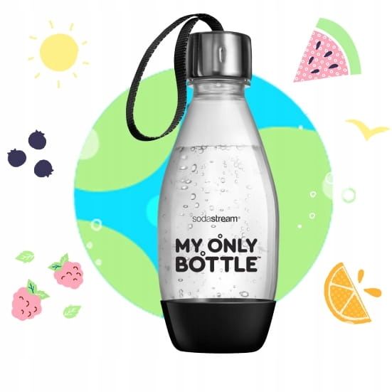 Sodastream My Only Bottle butelka do saturatora soda stream 0,5L Black zdjęcie 4