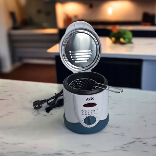 FRYTKOWNICA TRADYCYJNA OLEJOWA + WIDELCE FONDUE 1L na Arena.pl