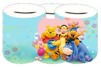 Skarbonka Ceramiczna Kubuś Puchatek i Przyjaciele