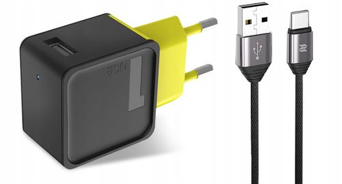 ROCK ŁADOWARKA USB MOCNY KABEL USB-C Typ C na Arena.pl