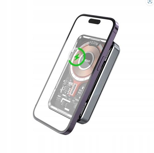 DUDAO POWERBANK BEZPRZEWODOWY 10000mAh 15W MAGSAFE DUŻY POJEMNY POWER BANK na Arena.pl
