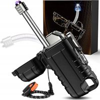 Zapalniczka Plazmowa Łukowa Elektryczna Wodoodporna Survival Żarowa USB