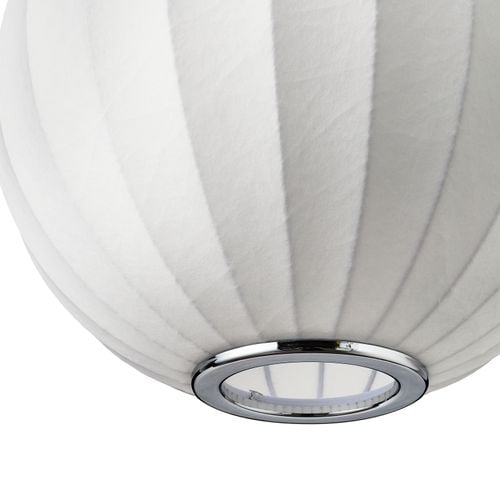Lampa wisząca SILK biała 30 cm na Arena.pl