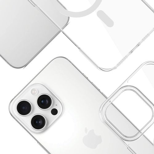 Nieżółknące etui MagSafe na tył do iPhone 16 Pro Max 3mk EverClear Mag Case na Arena.pl