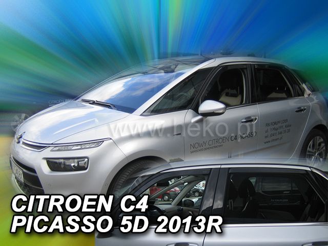 Owiewki Citroen C4 PICASSO 2013-2019r. Z TYŁAMI zdjęcie 2