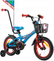 Rower 14 KARBON NIKI Niebieski Polski