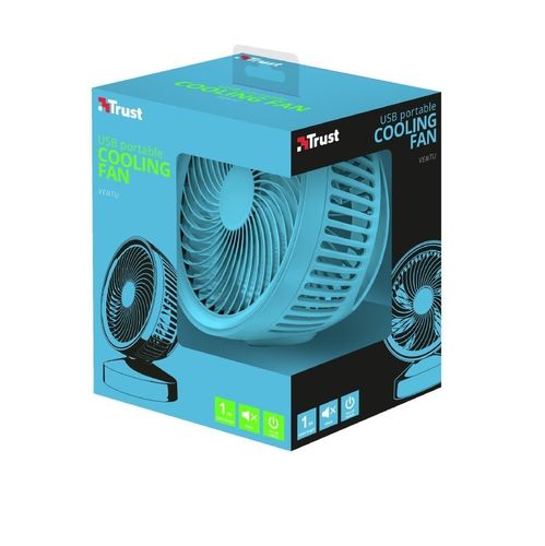 Wentylator Ventu USB - neonowy niebieski na Arena.pl