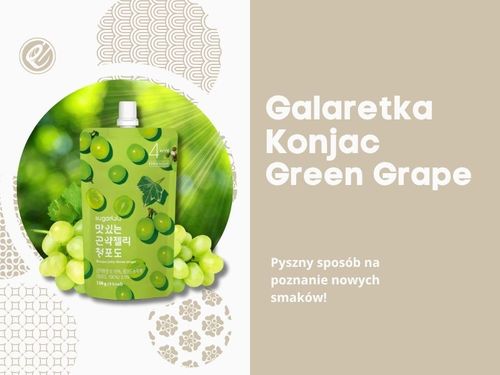 Galaretka Konjac Jelly Green Grape Sugarlolo koreańska galaretka 150g na Arena.pl