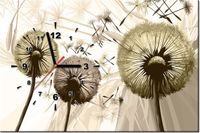 60CM 40CM ZEGAR OBRAZ DMUCHAWCE SEPI DRUK PŁÓTNO RAMA