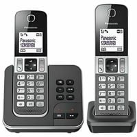 Telefon Bezprzewodowy Panasonic KX-TGD322 Biały Czarny Czarny/Szary