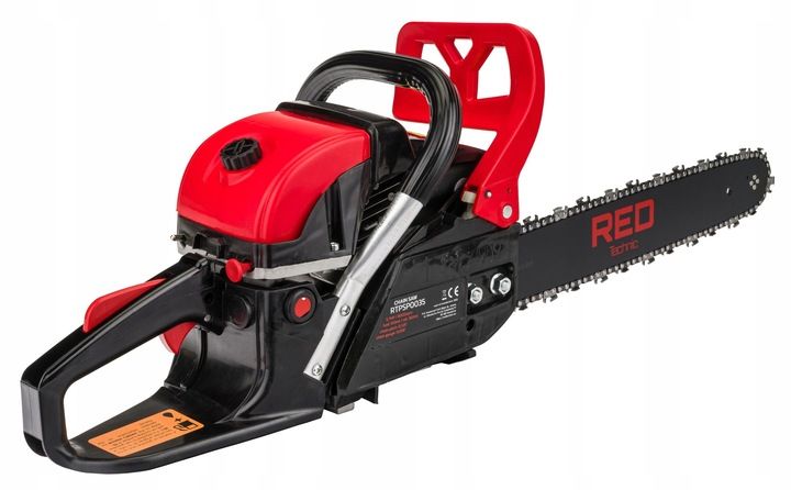 Piła SPALINOWA do drewna 5,7KM Łańcuchowa Pilarka 2x łańc 2x Prowad 3x Olej zdjęcie 10