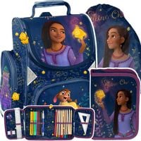 ZESTAW SZKOLNY TORNISTER WOREK PIÓRNIK WYPOSAŻENIE DZIEWCZĘCY DISNEY WISH