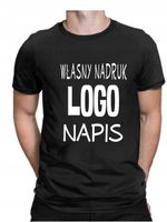 KOSZULKA Z WŁASNYM NADRUKIEM NAPIS LOGO TEKST 3XL