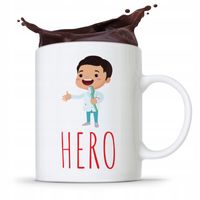 Kubek Prezent Dla Dentysty Stomatologa Me Hero Z Nadrukiem Ze Zdjęciem