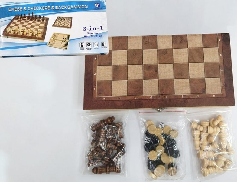 Szachy Warcaby Backgammon Tryktrak turniej mały zdjęcie 6