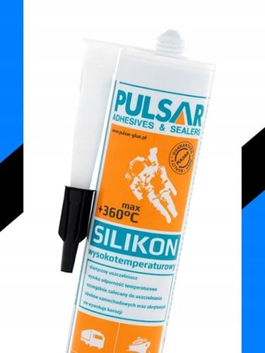 SILIKON CZERWONY WYSOKOTEMPERATUROWY PULSAR +360°C 300 ml na Arena.pl