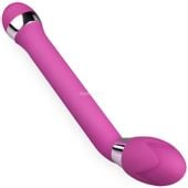 Zakrzywiony Wibrator G-Spot Mokry Orgazm Squirting Różowy
