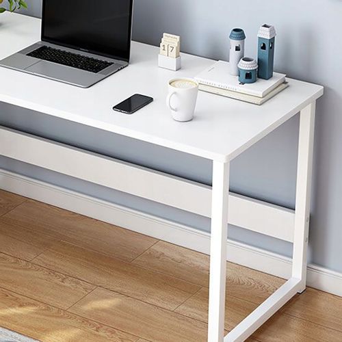 BIURKO KOMPUTEROWE BIAŁE STOLIK POD LAPTOP KOMPUTER STYL SKANDYNAWSKI na Arena.pl